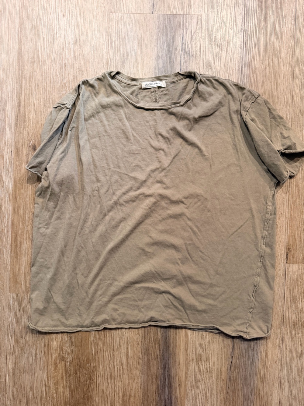 We The Free Short Sleeve Oversized Crewneck Tee Medium